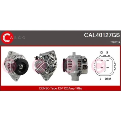 Kuva CASCO CAL20209AS Laturi 12V 110A OPEL: Astra H Caravan, Corsa C Hatchback, Combo Van / Farmari