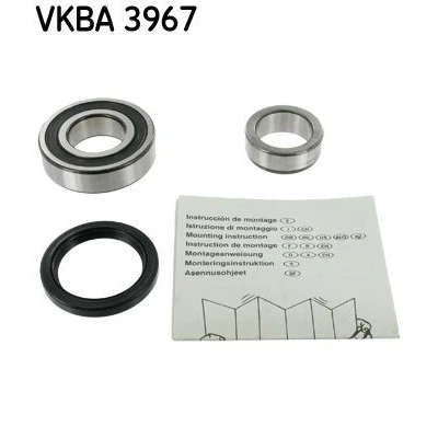 Kuva SKF VKBA 3967 Pyöränlaakerit Akselitiivisteellä 62 SUZUKI: Wagon R+ II Hatchback