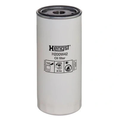 Kuva HENGST FILTER H200W42 Öljynsuodatin 1 1/8 16UN Ruuvattava suodatin