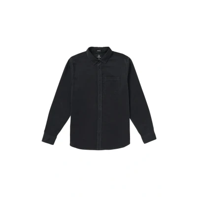 Kuva Volcom Zander LS Vapaaajan kauluspaita, Koko: Large, Asphalt black