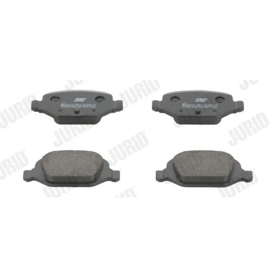 Kuva JURID 573019J Jarrupalat Ei kulumisenilmaisimelle Ilman tarvikkeita FIAT: 500 Hatchback, Punto II Panda Hatchback