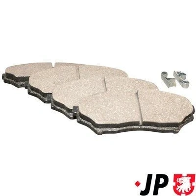 Kuva JP GROUP 3963600110 Jarrupalat Etuakseli Ilman kulumisenilmaisinta MITSUBISHI: Pajero Sport 1 SUV
