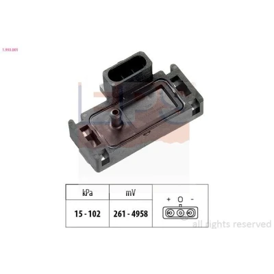 Kuva EPS 1.993.001 Paineilma Anturi, Korkeus Made in Italy OE Equivalent VOLVO: V70 I