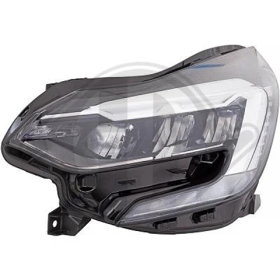 Kuva DIEDERICHS 4407985 Ajovaloumpio Vasen LED RENAULT: Captur II TCe 130, Blue dCi 95, LPG, 90, 140, E TECH 145, 100, 115