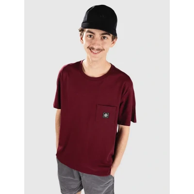 Kuva Element Icon Label Pocket T paita punainen