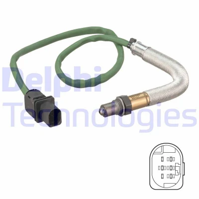 Kuva DELPHI ES21292 12B1 Lambda Anturi Laajakaista lambdasondi, Lämmitetty MERCEDES BENZ: E sarja Sedan, C T modell, Sedan