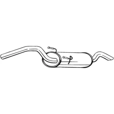 Kuva BOSAL 148 265 Takaäänenvaimennin