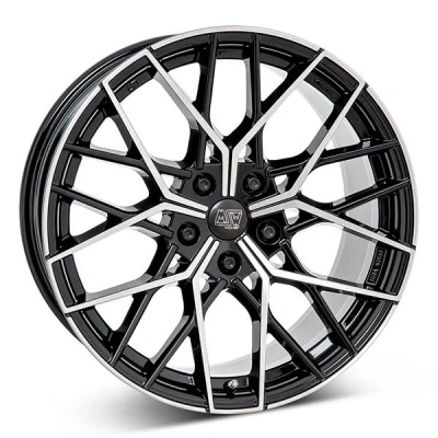Kuva MSW 74 Gloss Black Polished 8/19 5/120 ET45 B72.6
