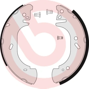 Kuva BREMBO S 24 522 Jarrukengät 279 65 FORD: Transit Mk4 Bussi, Mk3 Van, Van