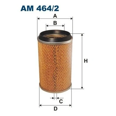 Kuva FILTRON AM 464/2 Ilmansuodatin 220 132 Suodatinpanos