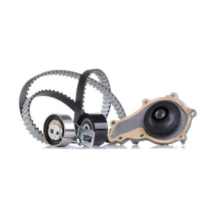 Kuva SNR KDP459.690 Vesipumppu + Jakohihnasarja FORD: FIESTA 6, FOCUS 3 Turnier, Mondeo 5 Kombi, PEUGEOT: 508 I SW, 308 Sedan