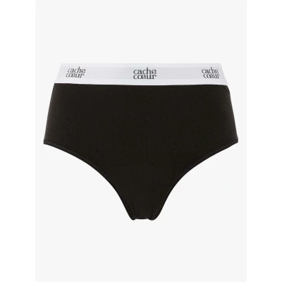 Kuva Cache Coeur Bodyguard Absorbent POST Partum Brief Alushousut, Koko: Small, Black