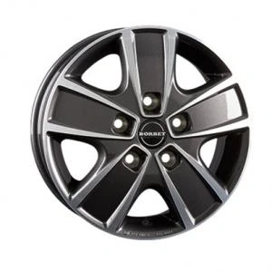 Kuva CWG Mistral anthracite Polished 6/16 ET68