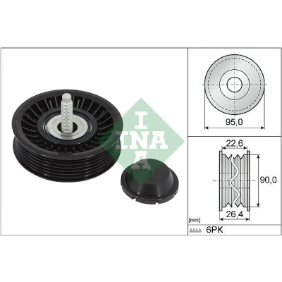 Kuva INA 532 0891 10 Ohjainrulla LAND ROVER: Range Rover Evoque