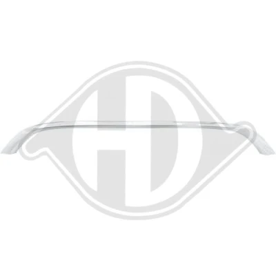Kuva DIEDERICHS 1206841 Suoja /Koristelista, Jäähdyttimen Säleikkö Konepelti MINI: Hatchback