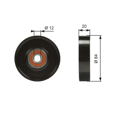 Kuva GATES FleetRunner Micro V Kit T36321 Kiristysrulla NISSAN: Elgrand, 350Z Coupe