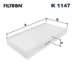 Kuva FILTRON K 1147 Raitisilmasuodatin Hiukkassuodatin 313 150 41 PEUGEOT: 407 Sedan, SW, Coupe, CITROËN: C5 II Farmari, Hatchback