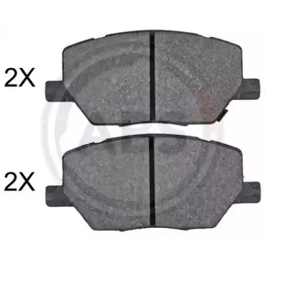 Kuva Jarrupalasarja, levyjarru, Etuakseli ALFA ROMEO TONALE, FIAT 500X, JEEP COMPASS, RENEGADE SUV, VAN OE 52094174, 68273005AA, 77367214
