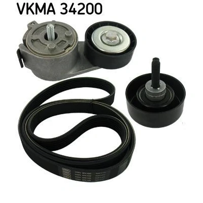 Kuva SKF VKMA 34200 Moniurahihnasarja FORD: MONDEO 4 Turnier, S Max Mk1,
