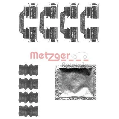 Kuva METZGER 109 1832 Tarvikesarja, Jarrupala ALFA ROMEO: Giulietta Hatchback