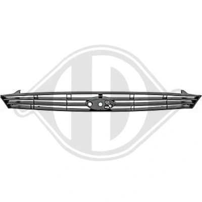 Kuva DIEDERICHS Priority Parts 1415041 Etusäleikkö Musta