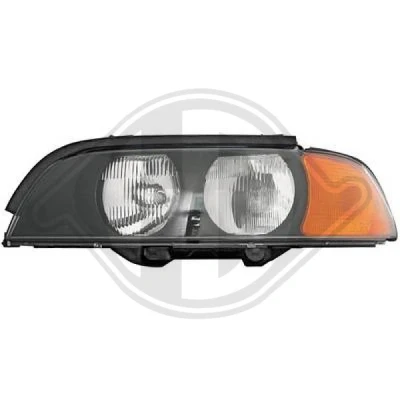 Kuva DIEDERICHS 1223981 Ajovaloumpio H7, H7/HB3, HB3 Oranssi Valokorkeussäätimen moottorilla BMW: 5 Sedan, Touring