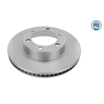 Kuva MEYLE 30 15 521 0121/PD Jarrulevyt Etuakseli 318,7 28 6 139,7 Tuuletettu Sinkki liuska pinnoite TOYOTA: Land Cruiser Prado 120, HILUX 3 Pick up