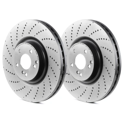 Kuva BREMBO 09.B769.51 Jarrulevyt 360 36 5 rei&#039;itetty/tuuletettu sisältä pinnoitettu hiiliteräs Ruuveilla MERCEDES BENZ: E sarja T modell, C modell