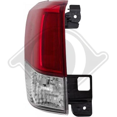 Kuva DIEDERICHS 6243191 Takavalot Vasen Uloin osa LED, PY21W Lampun kannalla