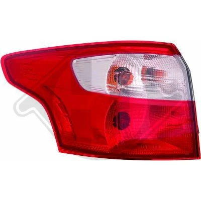 Kuva DIEDERICHS 1418693 Takavalot Vasen PY21W, P21/5W Ilman lampun kantaa FORD: FOCUS 3