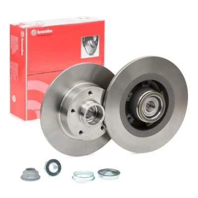 Kuva BREMBO 08.B397.27 Jarrulevyt 274 11 5 täysi Pyöränlaakersarjalla, ABS sensorirenkaalla RENAULT: GRAND SCENIC 3