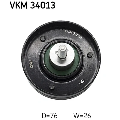 Kuva SKF VKM 34013 Ohjainrulla Kiinnitysmateriaalilla
