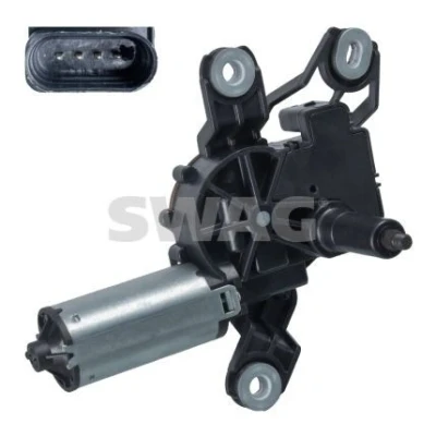 Kuva SWAG 30 10 6682 Tuulilasin Pyyhkimen Moottori 12 Takana VOLKSWAGEN: Polo V Hatchback