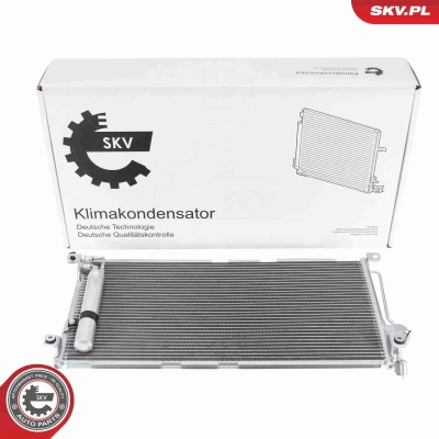 Kuva ESEN SKV 86SKV483 Ilmastoinnin Lauhdutin Vedenerottimella Alumiini 717mm MITSUBISHI: Lancer 7