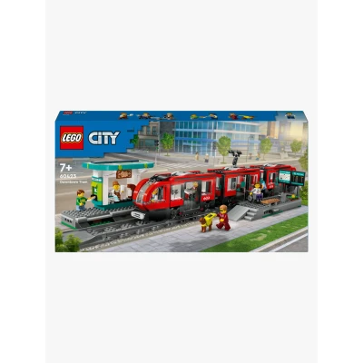 Kuva LEGO City 60423 Keskikaupungin pikaratikkapysäkki
