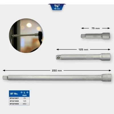 Kuva KS TOOLS BT021909 Jatkovarsi, hylsyavain 250 10 (3/8&quot;)