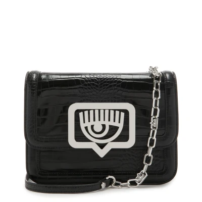 Kuva Chiara Ferragni Range Eyelike Buckle Olkalaukku, Koko: One Size, Black