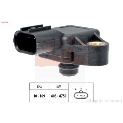 Kuva FACET 10.3026 Paineilma Anturi, Korkeus Made in Italy OE Equivalent