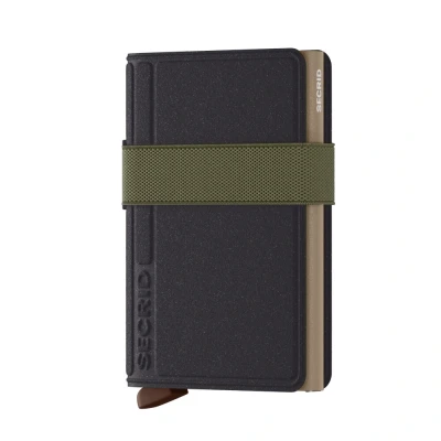 Kuva Secrid Bandwallet Liba Black Olive Ilmainen kaiverrus