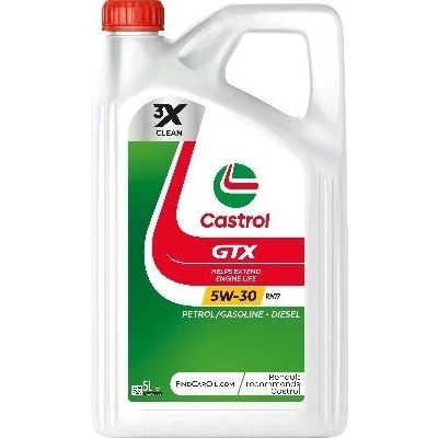 Kuva Castrol GTX RN17 5W 30 5l Moottoriöljy 15CC30 BMW: 3 Touring, Coupe, 1 Hatchback, HONDA: Accord 7 Tourer, MERCEDES BENZ: C sarja T modell