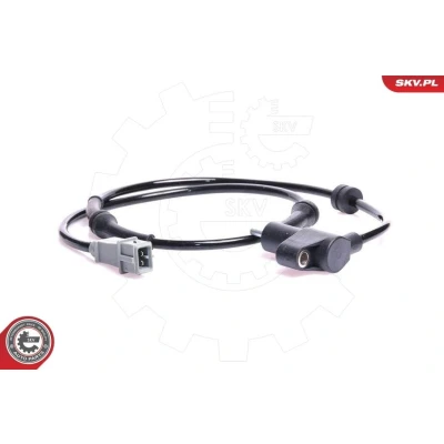 Kuva ESEN SKV 06SKV092 ABS Anturi Taka akseli 2 napaa 780mm 12V Sähköinen harmaa suorakulmainen (rectangular) Uros CITROËN: Berlingo / First I