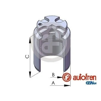 Kuva AUTOFREN SEINSA D025629 Jarrusatulan Mäntä 34 Taka akseli ATE HONDA: CIVIC 8