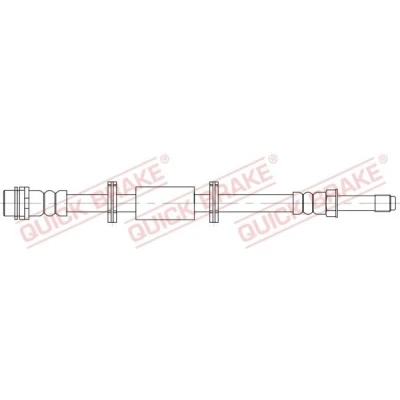 Kuva QUICK BRAKE 32.826 Jarruletku 246 M10x1 VOLKSWAGEN: Transporter 5, Multivan 5 (7HM, Bus