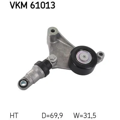 Kuva SKF VKM 61013 Kiristysrulla TOYOTA: Avensis II Station Wagon, I Sedan, Farmari