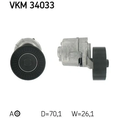 Kuva SKF VKM 34033 Kiristysrulla FORD: Escort 6, FIESTA 5