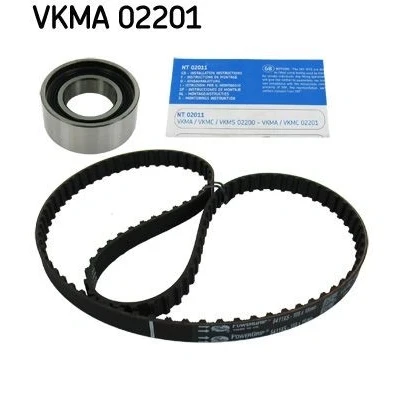 Kuva SKF VKMA 02201 Jakohihnasarja 108 Pyöristetyllä hammasprofiililla FIAT: Siena