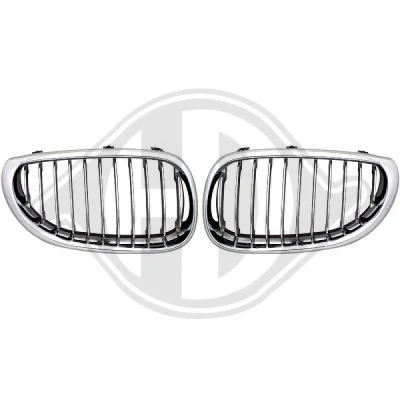Kuva DIEDERICHS HD Tuning 1224440 Etusäleikkö Musta, Kromi BMW: 5 Touring, Sedan