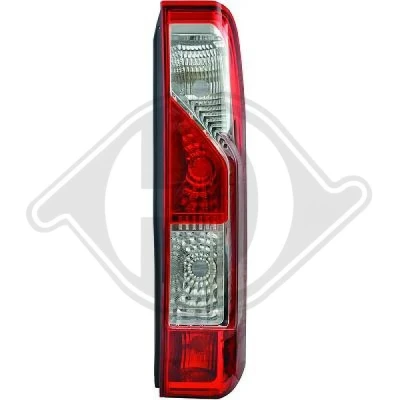 Kuva DIEDERICHS 1887090 Takavalot Oikea Ilman lampun kantaa OPEL: Movano B Van, Bussi, RENAULT: MASTER 3 Kasten, NISSAN: NV400 Van