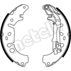 Kuva Jarrukenkäsarja, Taka akseli FIAT, OPEL, VAUXHALL OE 1605108, 1605290, 1605459