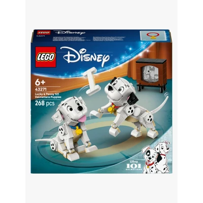 Kuva LEGO Disney Classic 43271 101 dalmatialaista ‐koiranpennut: Laikku ja Pipsa